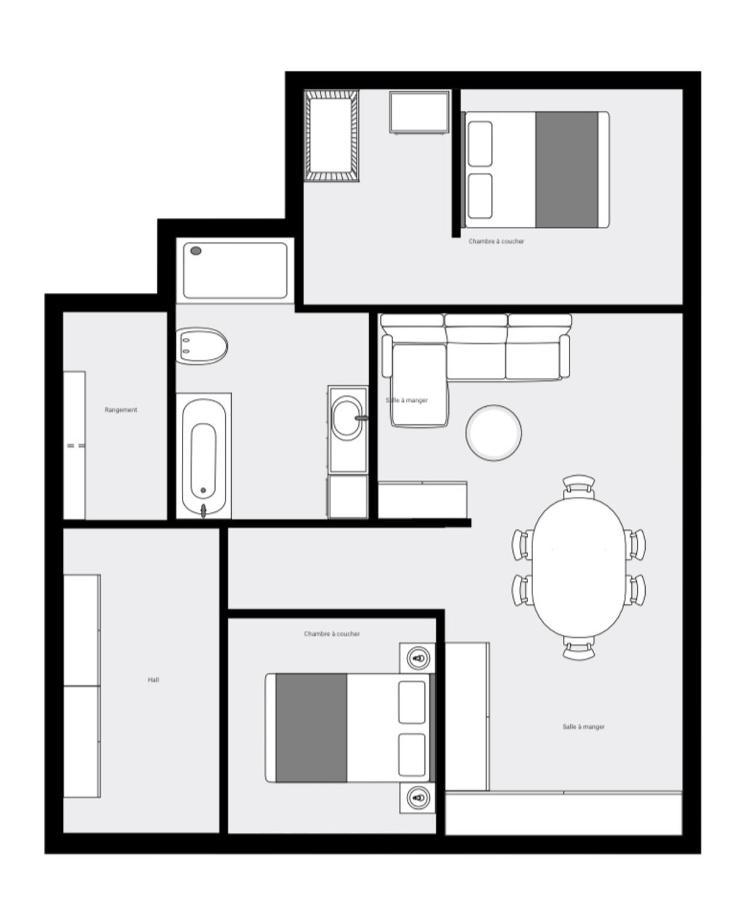 Maison En Plein Centre Avec Terrasse Et Jardin Виелсалм Екстериор снимка